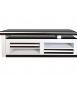 میز تلویزیون هایگلاس هاردستون مدل HS-4015 با دو مدل چیدمان